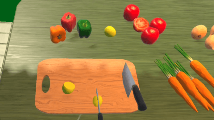 Immersive KitchenVR Slicing Simulator
